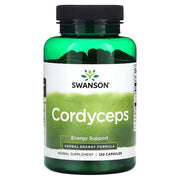 Swanson Kordicepsas (Cordyceps) 600mg 120kaps.