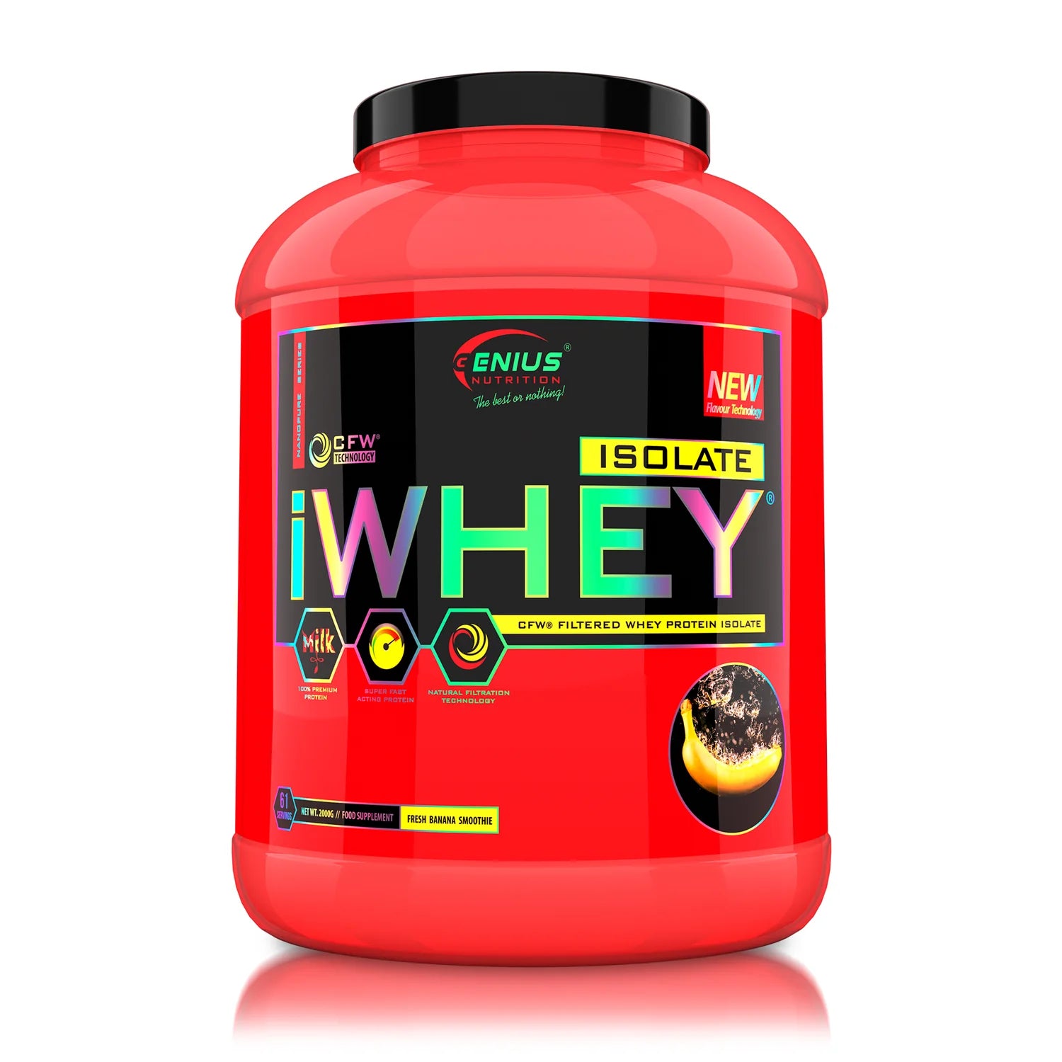 Genius Nutrition iWhey Isolate 2kg