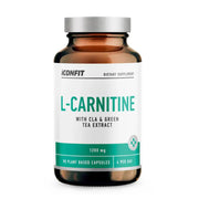 ICONFIT L-CARNITINE su CLA ir žaliosios arbatos ekstraktu 90 kaps.