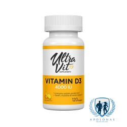 UltraVit Vitamin D3 4000IU 120kaps.