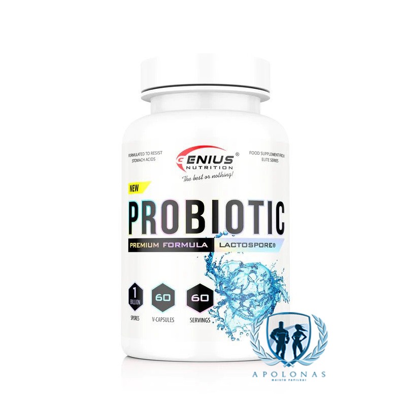 Genius Nutrition Probiotic 60kaps