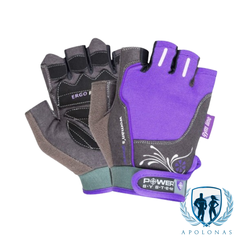 Power System gloves Womans Power Purple