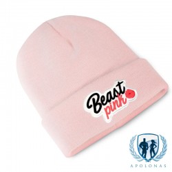 Beast Pink Winter Beanie Rožinė