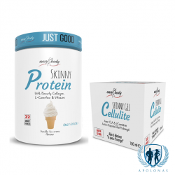 QNT Easy Body Skinny Protein 450g + Anti-Cellulite Gelis 100g