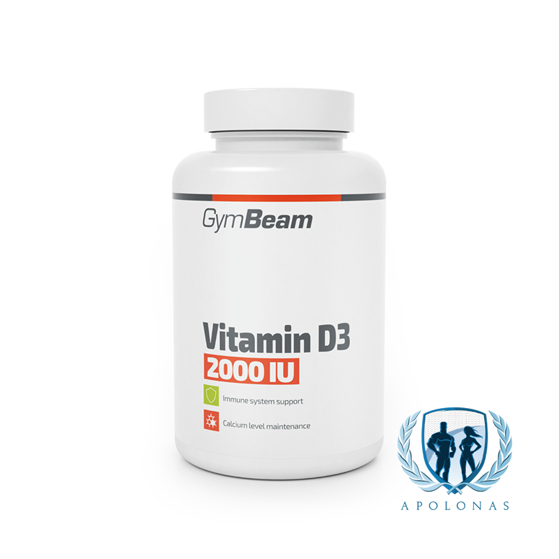 GymBeam Vitamin D3 60kaps
