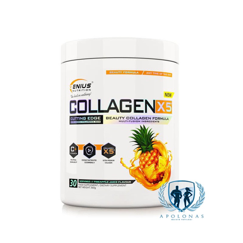 Genius Nutrition Collagen-X5 360g