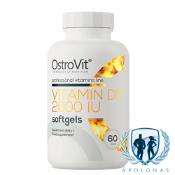 OstroVit Vitamin D3 2000IU 60kaps