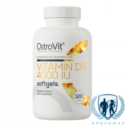 OstroVit Vitamin D3 4000 IU 120kaps.