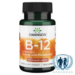 Swanson Vitamin B12 500mcg 100 kaps
