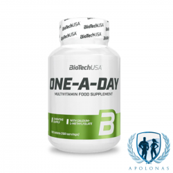 BiotechUSA One-A-Day Vitaminai 100 tabl.