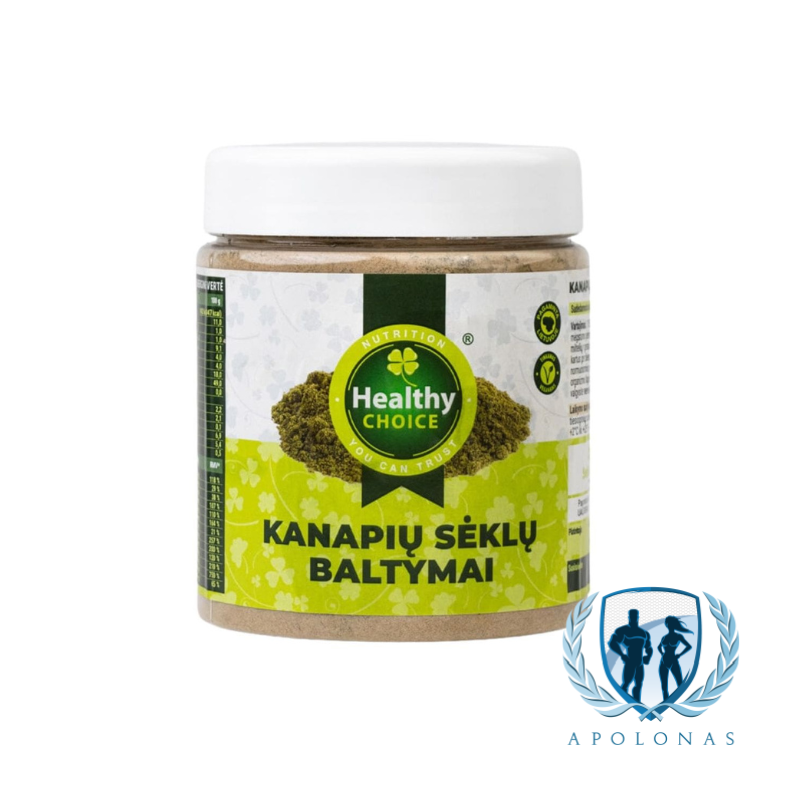 Healthy Choice Kanapių Sėklų Baltymai 250g