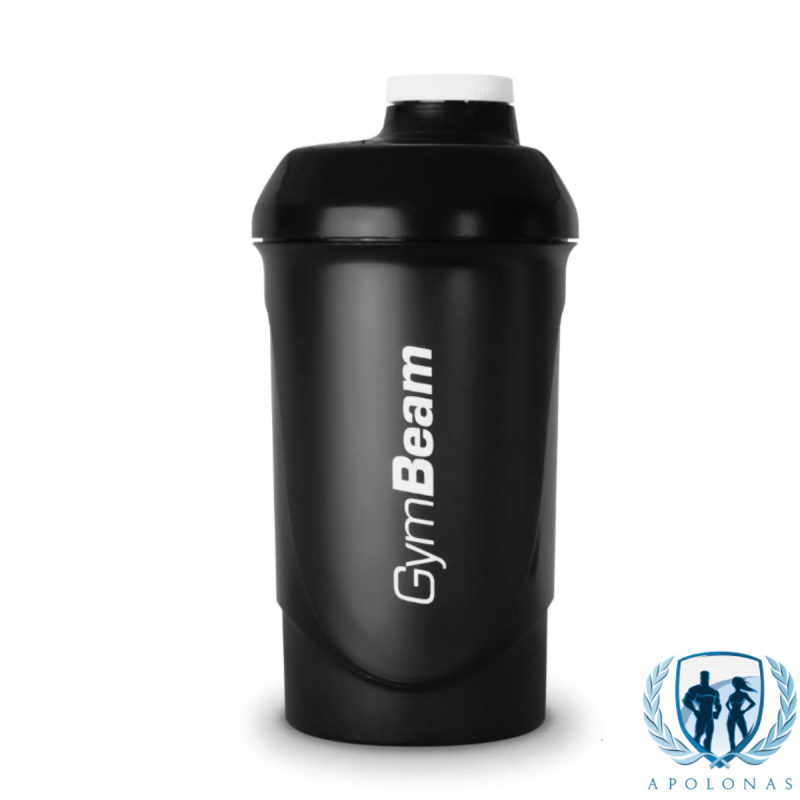 Gymbeam Shaker All-Black 700ml