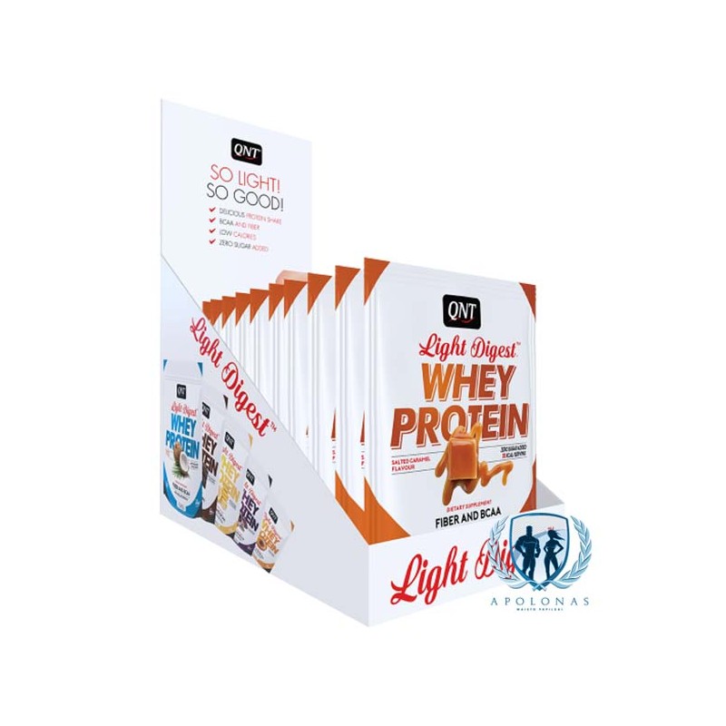 QNT LIGHT DIGEST WHEY PROTEIN 40g Cuberdon sk. QNT LIGHT DIGEST WHEY PROTEIN 40g Cuberdon sk.