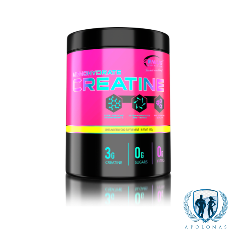 Genius Nutrition Creatine Monohydrate 400g Genius Nutrition Creatine Monohydrate 400g