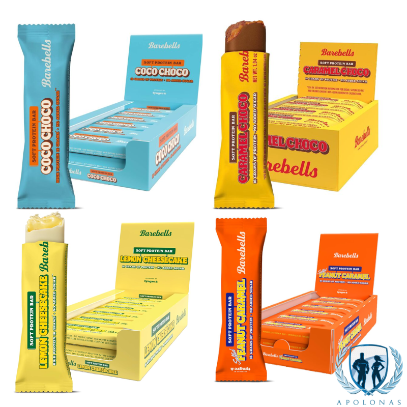 Barebells Protein Bar 55g x12 vnt. dėžutė Barebells Protein Bar 55g x12 vnt. dėžutė