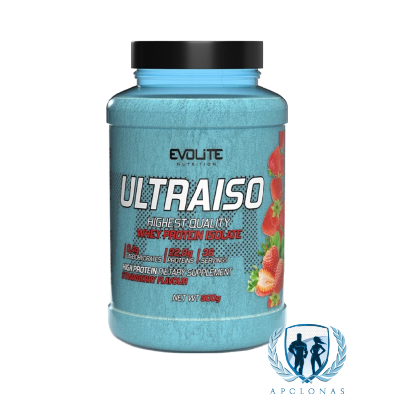 EvoLite UltraIso 900g – išrūgų baltymų izoliatas