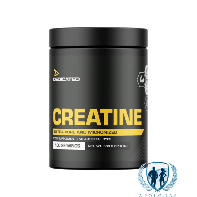Dedicated Nutrition Micronised Creatine Monohydrate 500g Dedicated Nutrition Micronised Creatine Monohydrate 500g