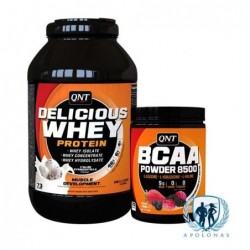 QNT DELICIOUS WHEY + QNT BCAA 8500