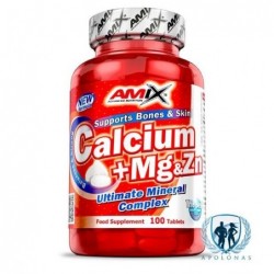 Amix Calcium + Mg & Zn 100tab