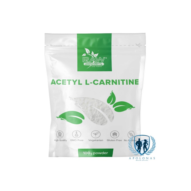 Raw Powders Acetyl L-Carnitine 100g