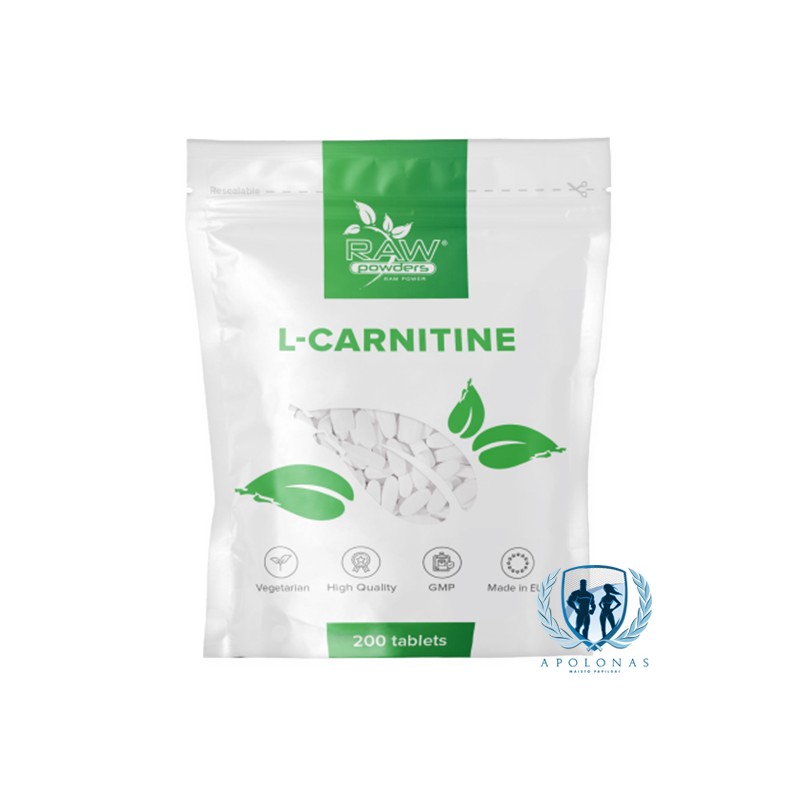 Raw Powders L-Carnitine 100 tab