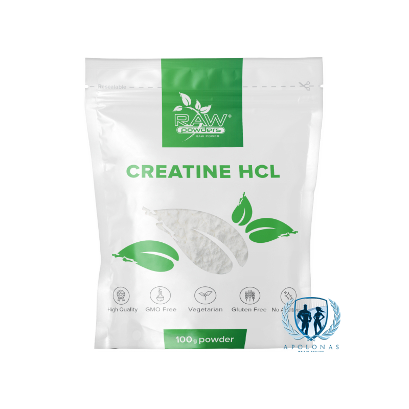 Raw Powders Creatine HCL 100g