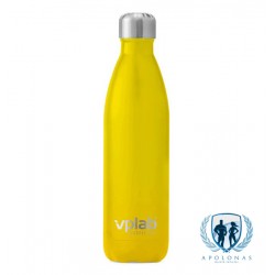 VpLab metalinė vandens gertuvė 500ml Yellow