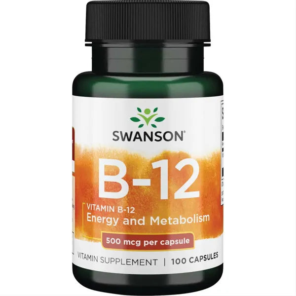 Swanson Vitamin B12 500mcg 100 kaps