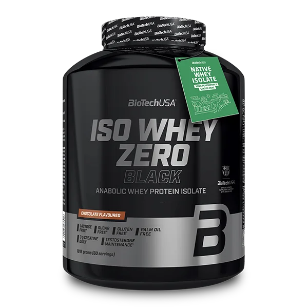 BiotechUSA Iso Whey Zero Black 2270g