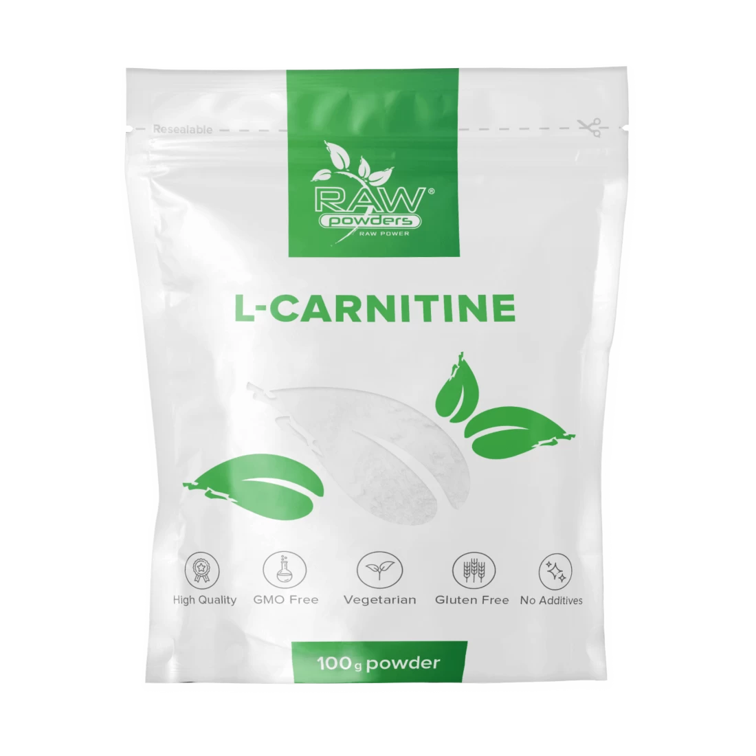 Raw Powders L-Carnitine 100g