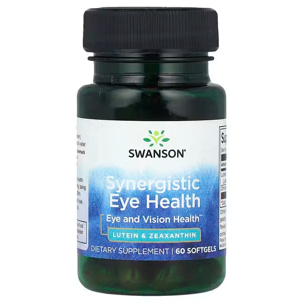 Swanson Natūralus Liuteinas 20mg ir Zeaksantinas 2mg 60kaps.