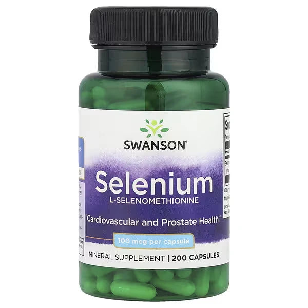 Swanson Selenas 100µg 200 kaps.
