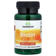 Swanson Biotinas 5000µg 100kaps.