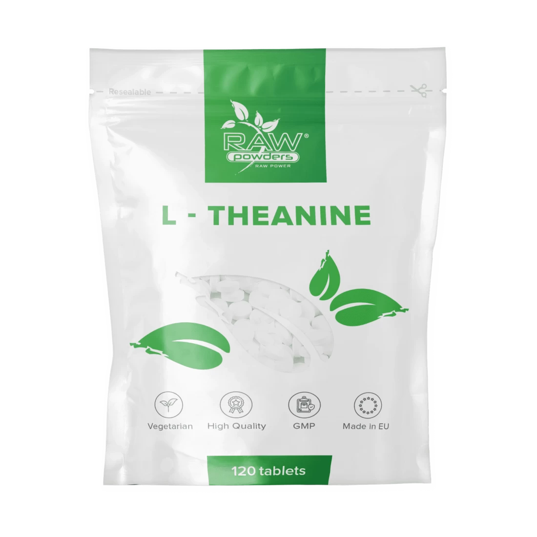 Raw Powders L-Theanine 120tab