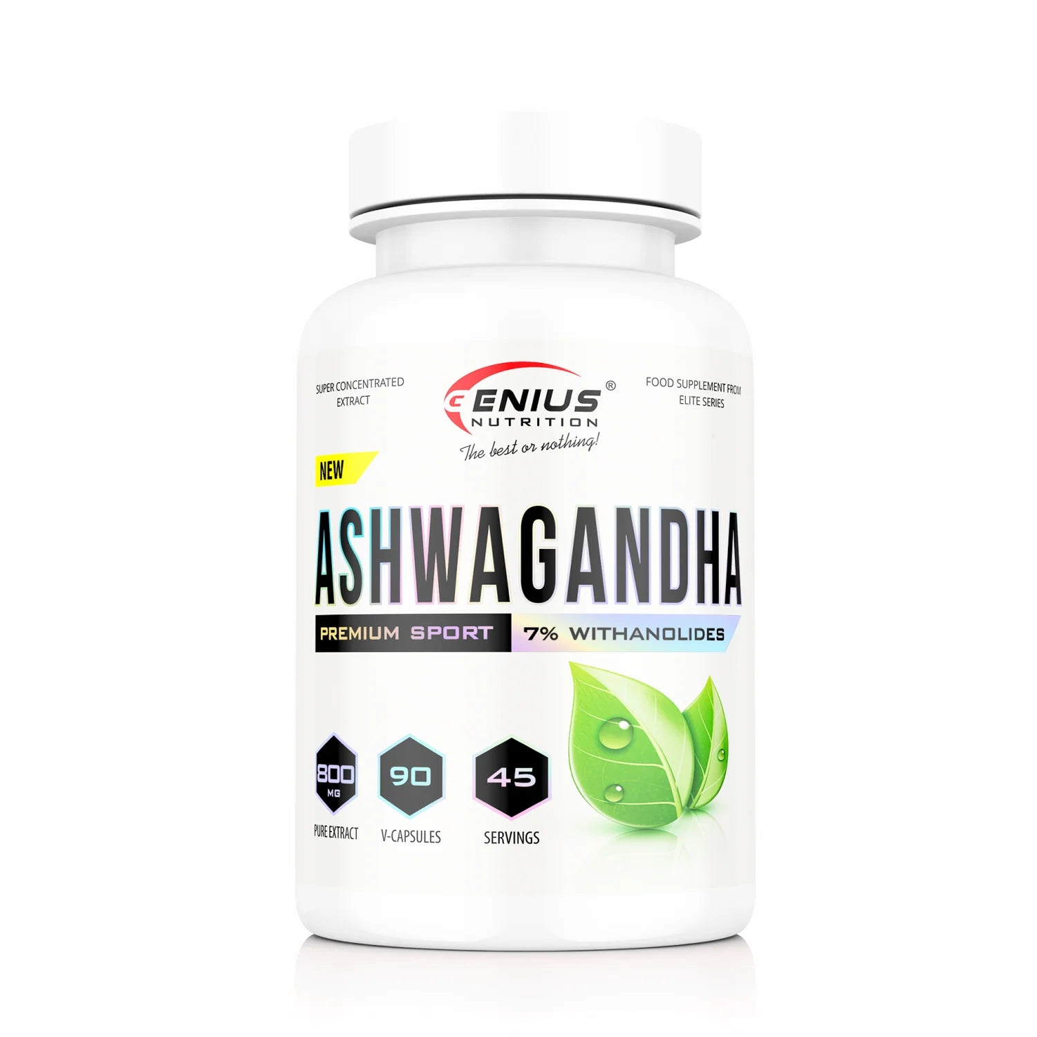 Genius Nutrition Ashwagandha 90 kaps.