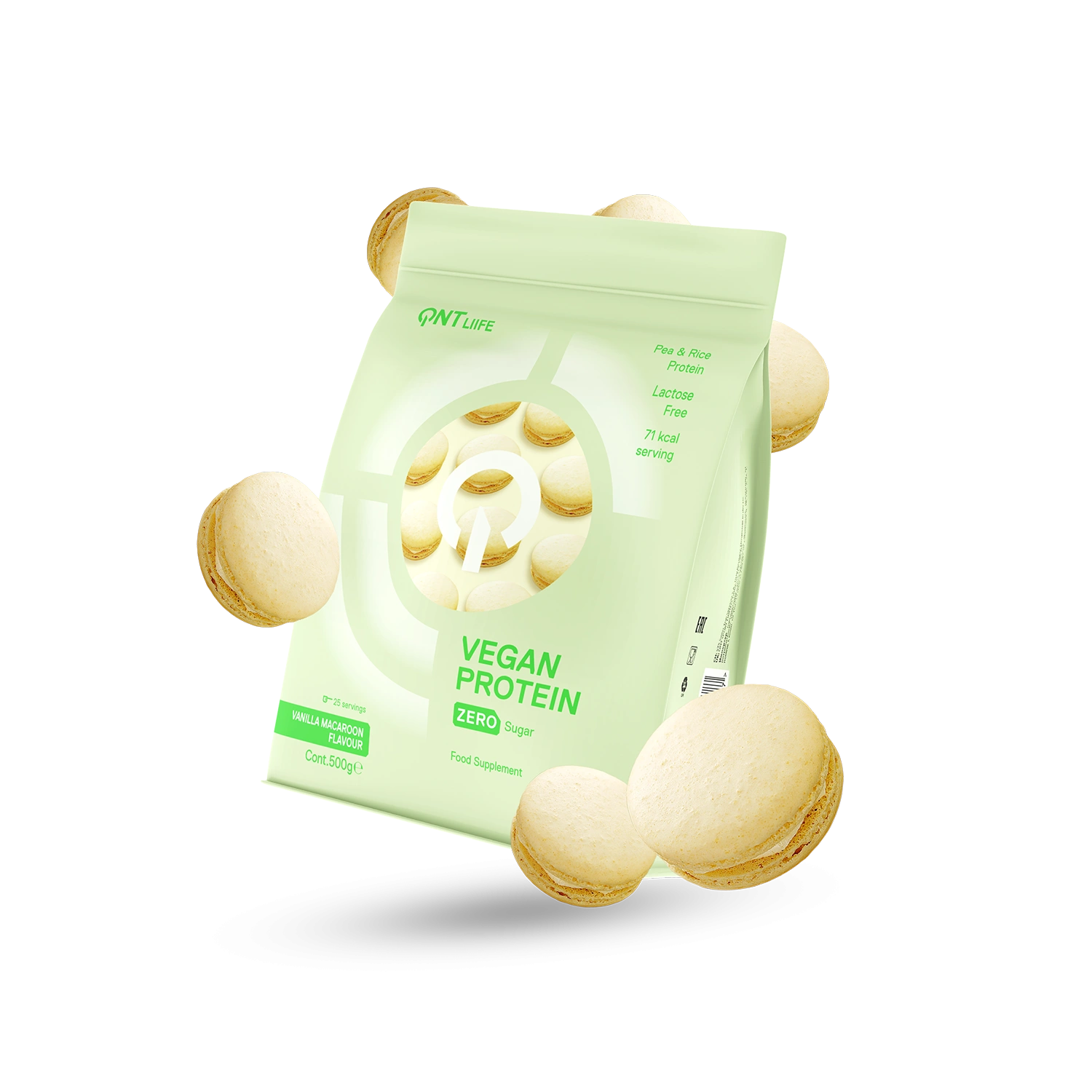 Augaliniai-baltymai-be-glitimo-QNT-vaniliniu-macaroons-skonio-500-g