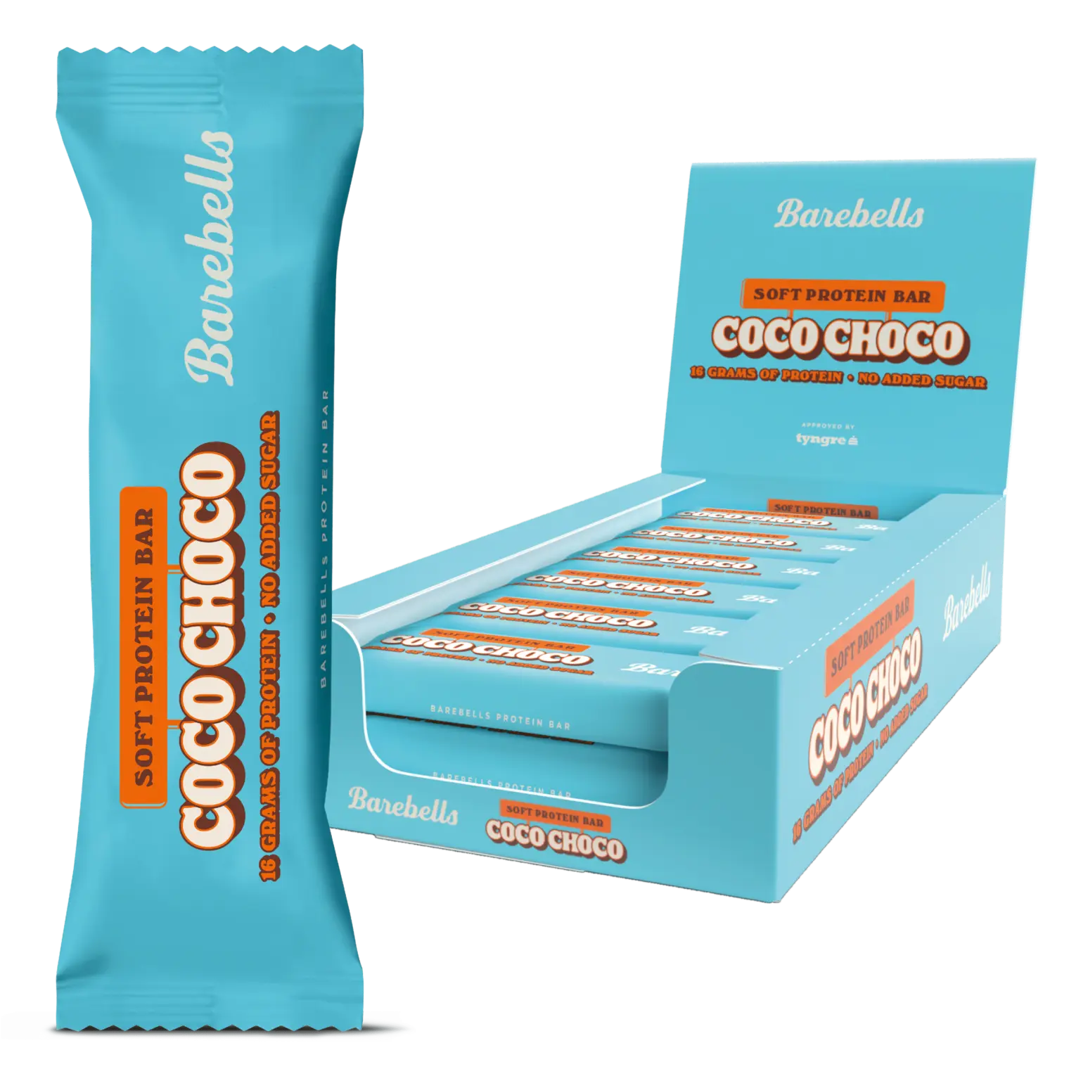 Barebells minkštas baltyminis batonėlis 55g