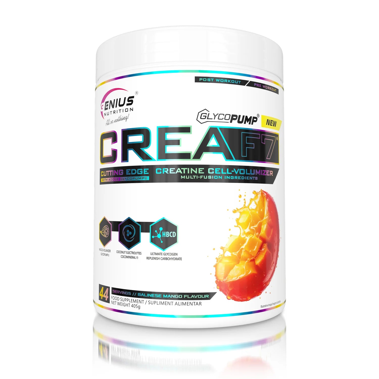 Genius Nutrition CreaF7 405g