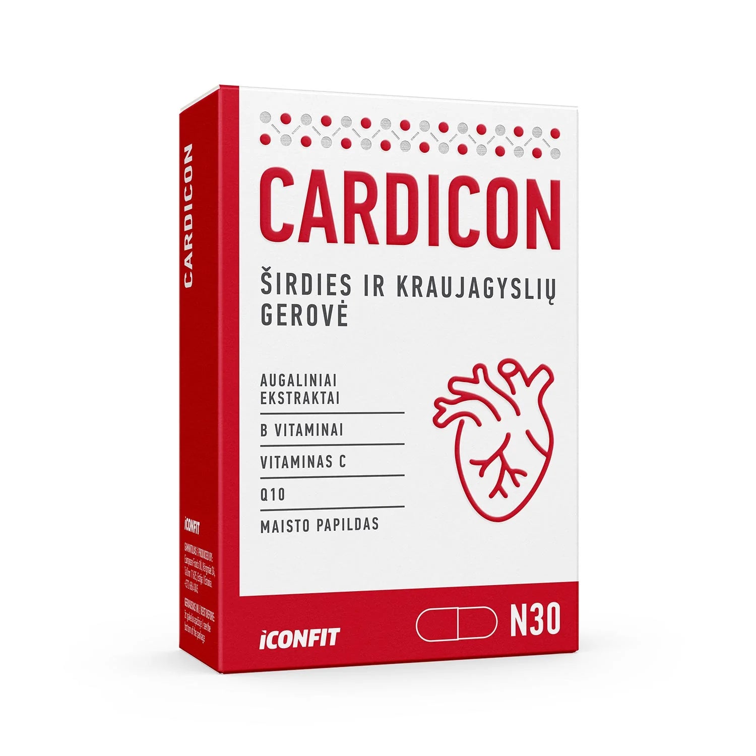 ICONFIT Cardicon 30kaps.