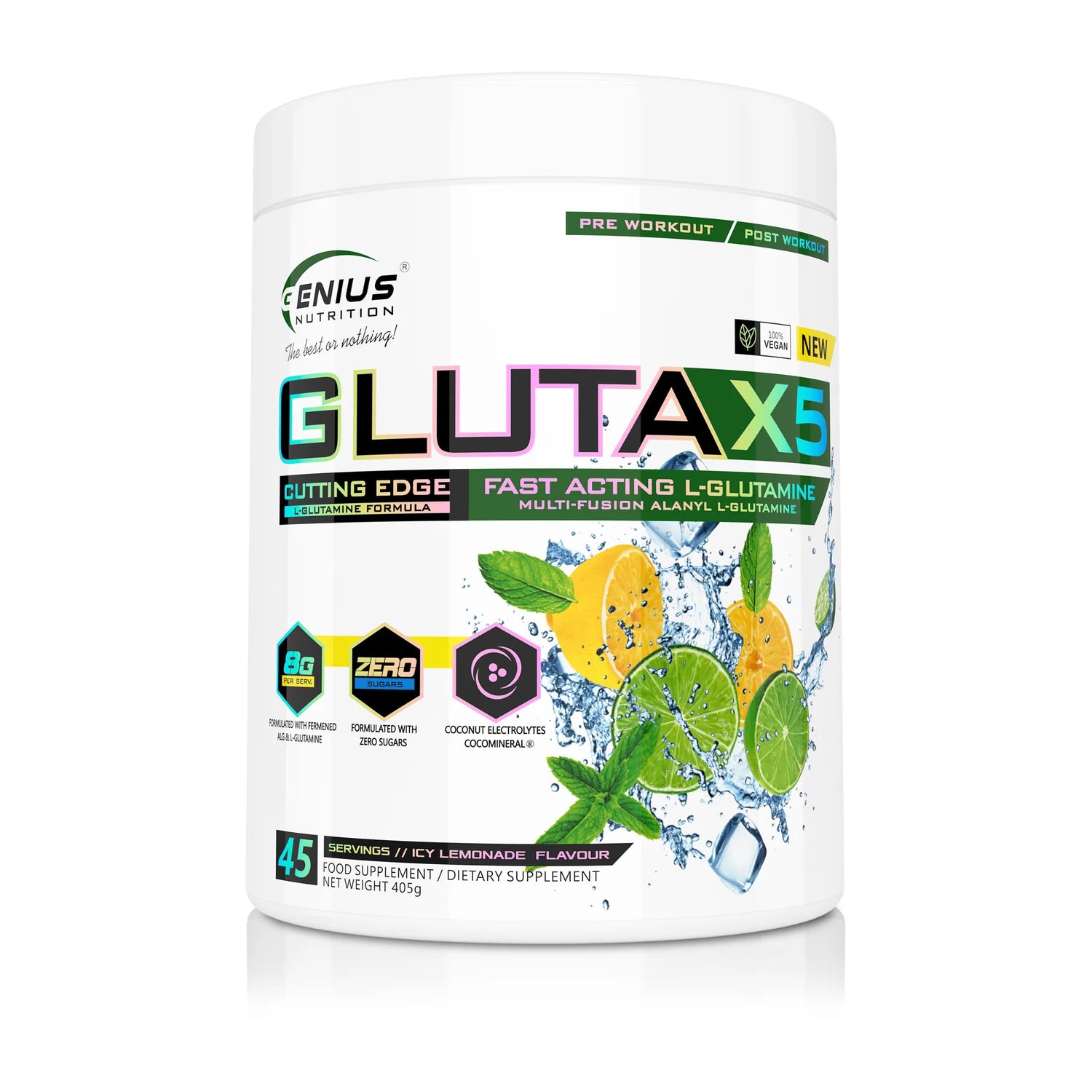 Genius Nutrition Gluta-X5 405g
