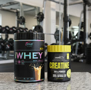 Genius Nutrition iWhey Isolate 900g + HIRO.LAB Creatine 300g