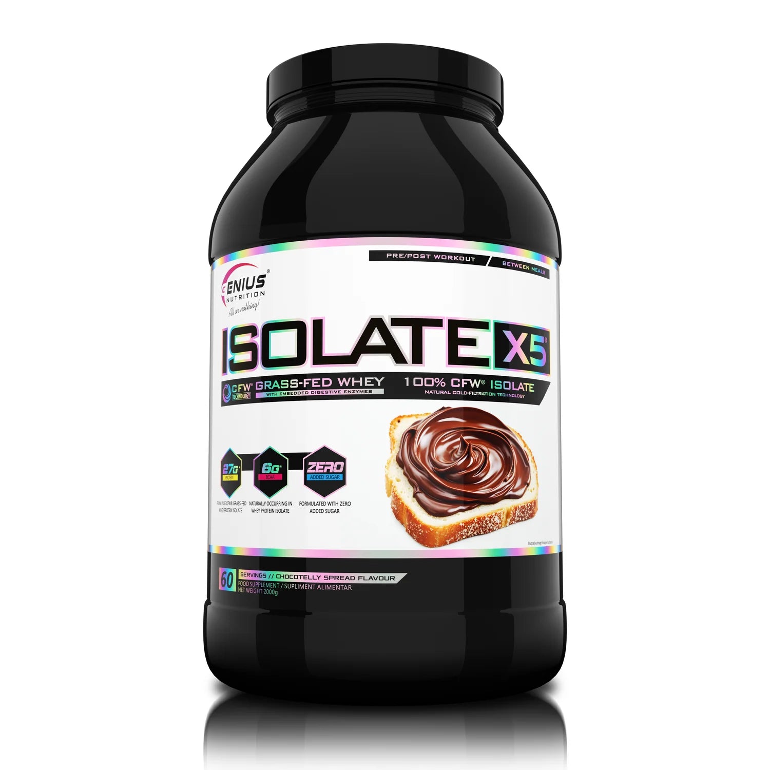 Genius Nutrition Isolate-X5 2kg