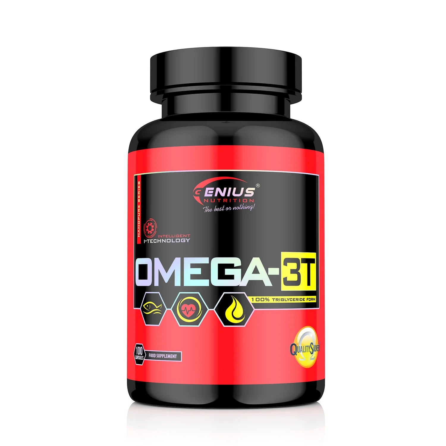 Genius Nutrition Omega-3T 100kaps