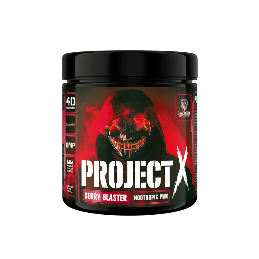 Swedish Supplements Project X 320g