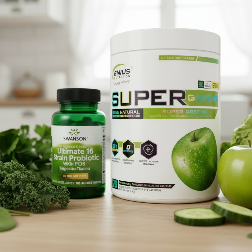 skaidulos-zarnynui-swanson-probiotikai-ir-genius-nutrition-super-greens