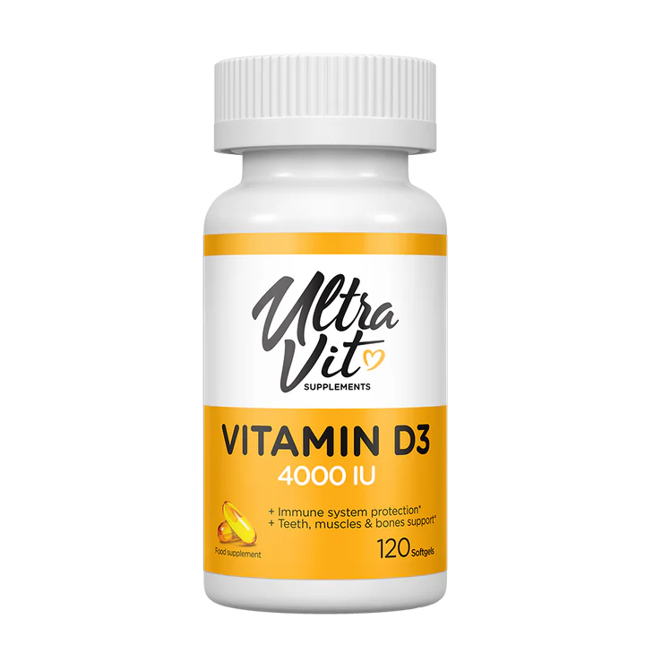UltraVit Vitamin D3 4000IU 120kaps.