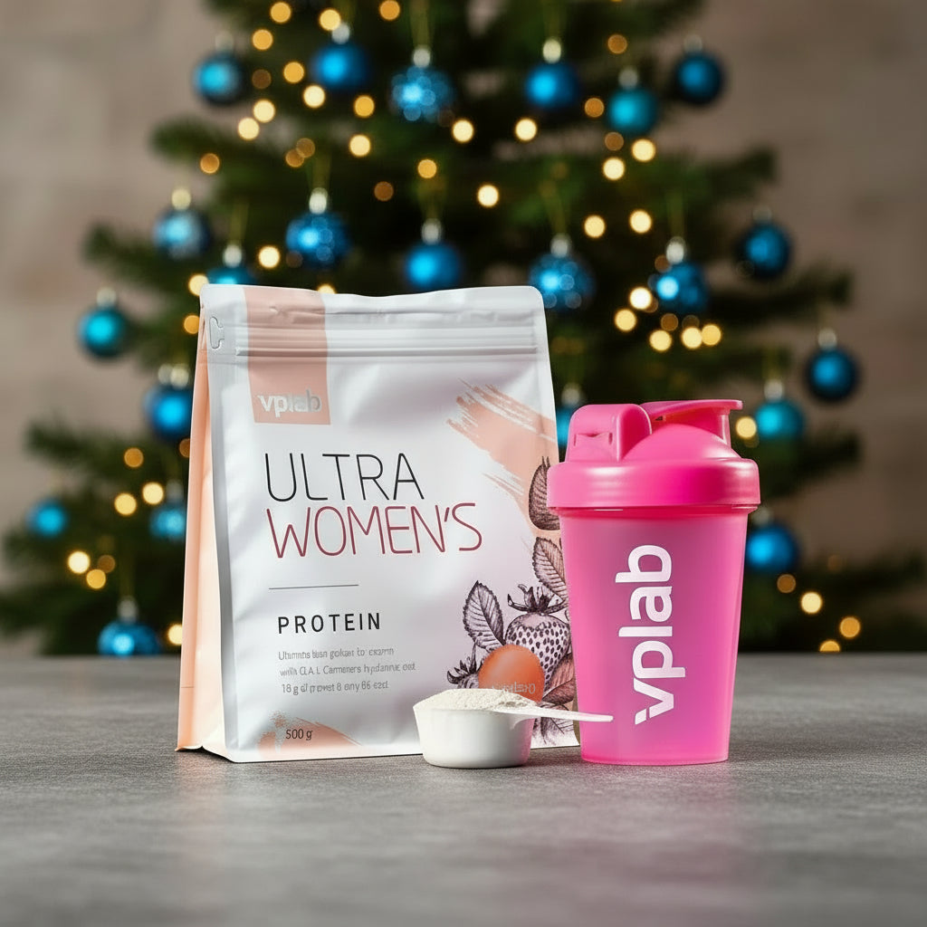 VPLAB Ultra Women's Protein 500g + Vplab Shaker 500ml Pink