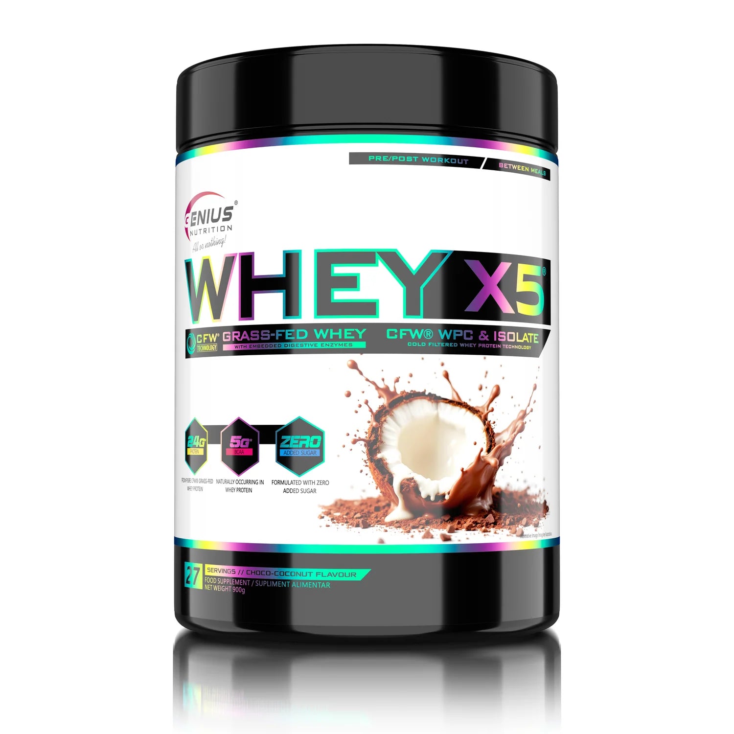 Genius Nutrition Whey-X5 900g