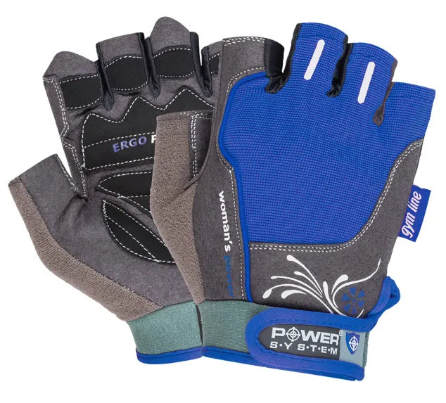 Power System gloves Womans Power Blue