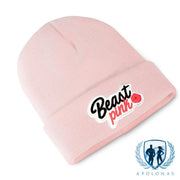 Beast Pink Winter Beanie Rožinė